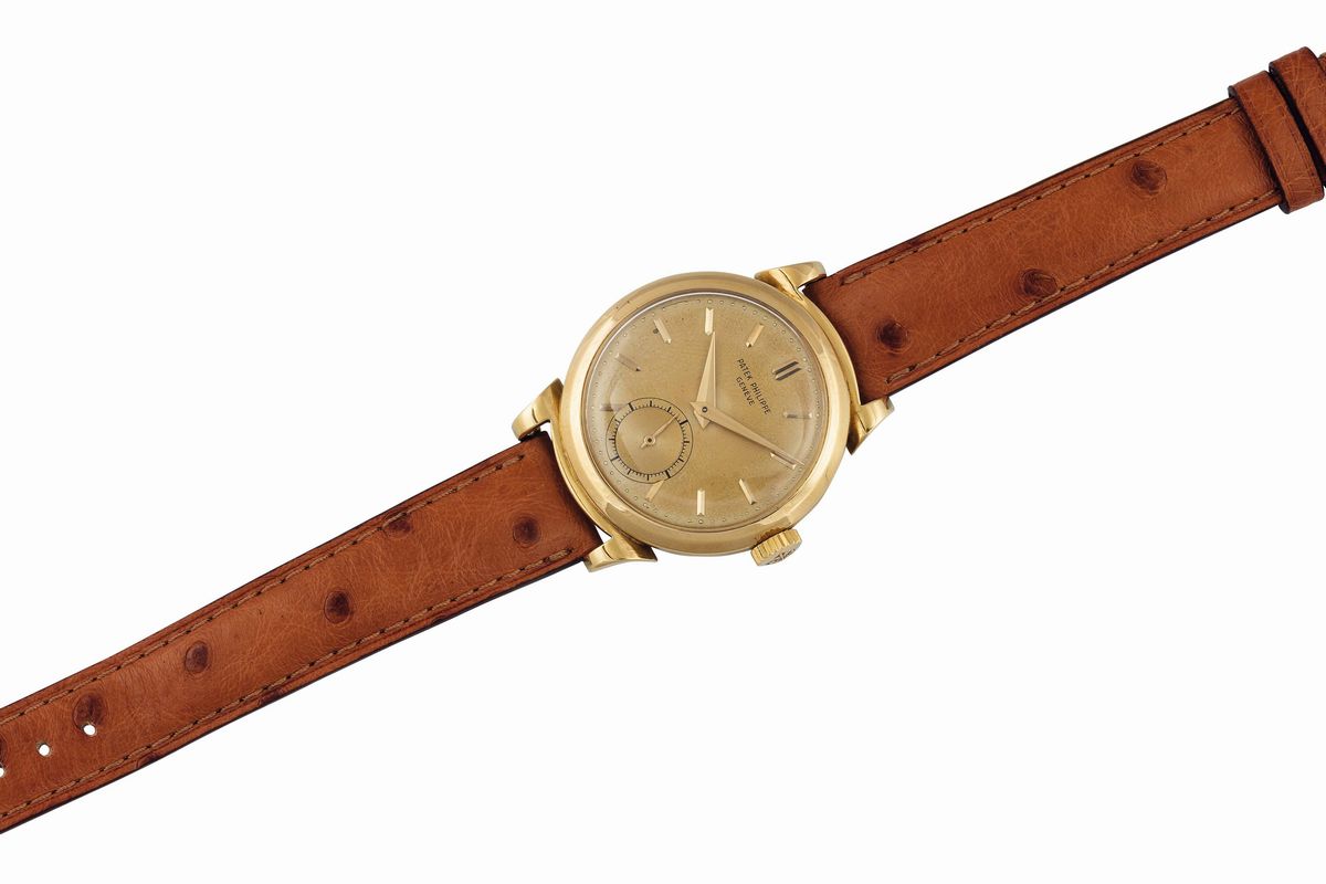 Patek Philippe & Co, Genève, No. 938899, Anse a Corno, Cassa No. 670906, Ref. 1491. Raro Orologio...