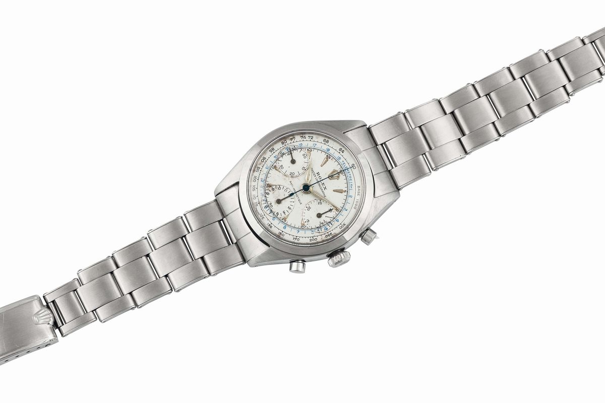 Rolex, Oyster Chronographe, Anti-magnetique, Cassa No. 530400, Ref. 6234. Raro, Orologio da Polso...