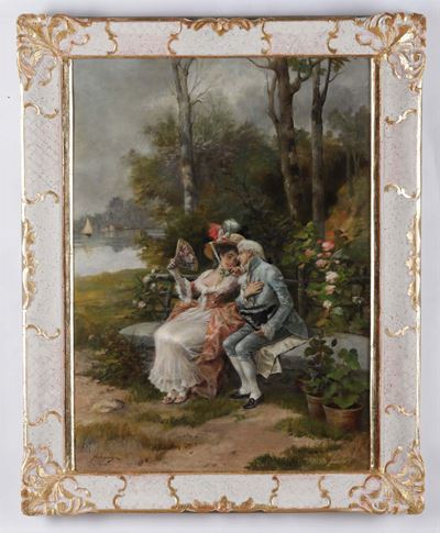 Antonio Lonza (1846 - 1918), Attribuito Ascena Galante, 1900