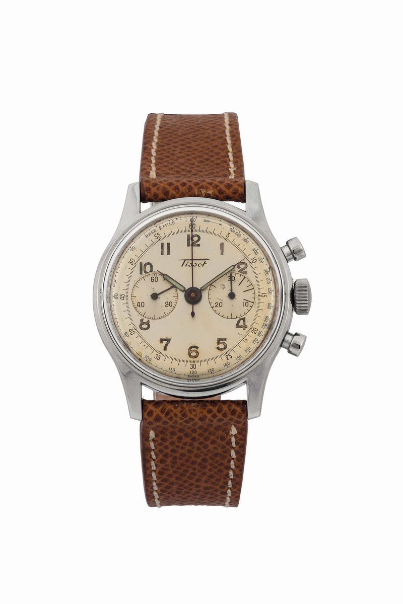 TISSOT, Ref. 6220-1. Fine, water resistant, stainless steel wristwatch. Made circa 1960  - Auction Watches and Pocket Watches - Cambi Casa d'Aste
