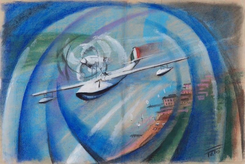 Guglielmo Sansoni (1896-1974) Detto Tatocoppa Schneider, 1928