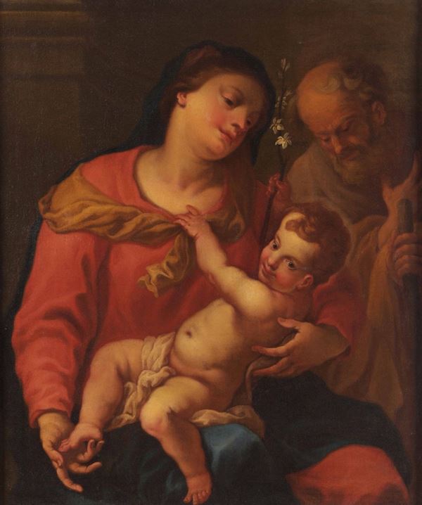 Giambettino Cignaroli (Verona 1706-1770), attribuito a Sacra Famiglia