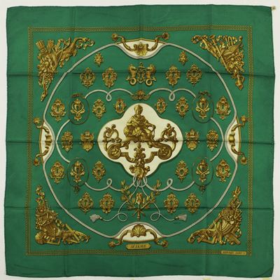 Hermes Foulard Carré Sesame Disegnato da Ledoux