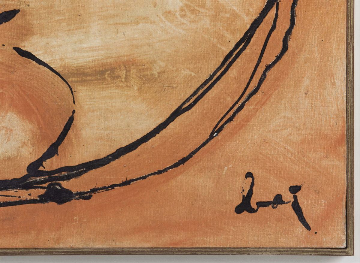 Enrico Baj (1924-2003)testa Solare, 1953