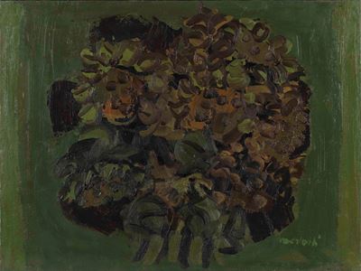 Ennio Morlotti (1910-1992)girasoli