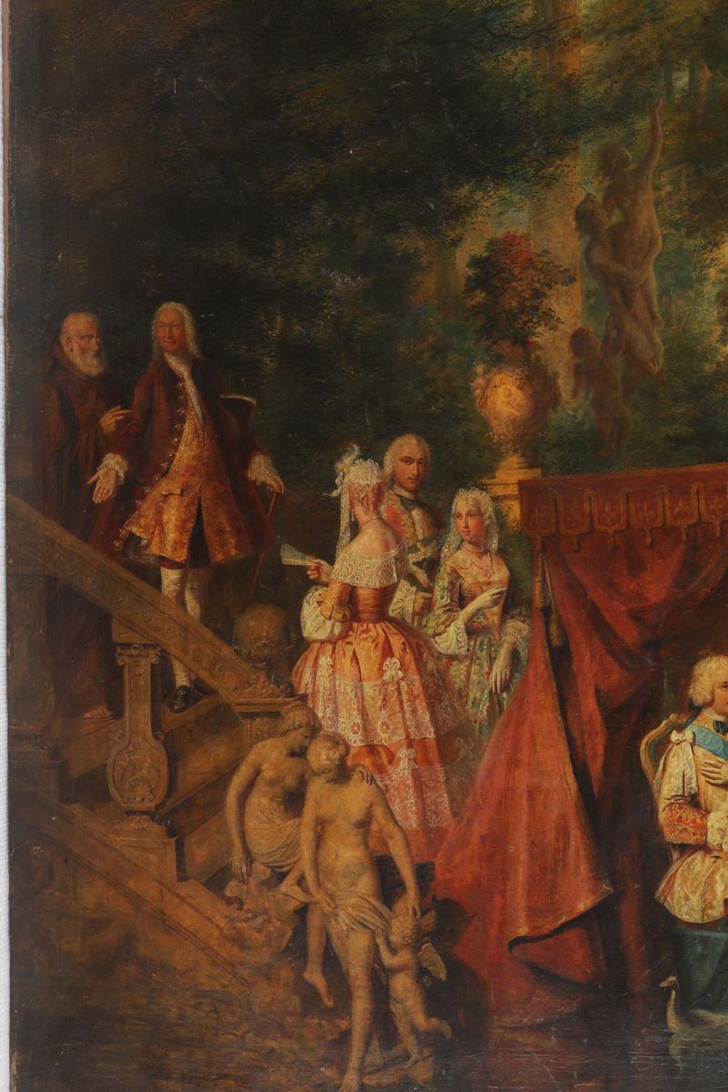 Louis Toque (parigi 1696 - 1772), Cerchia Disposi della Casa Reale di Francia
