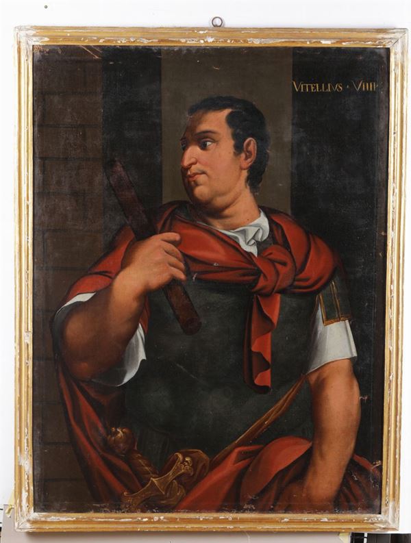 Scuola del XVIII secolo Ritratto di Vitellio