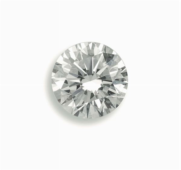 Unmounted brilliant-cut diamond weighing 3.99 carats