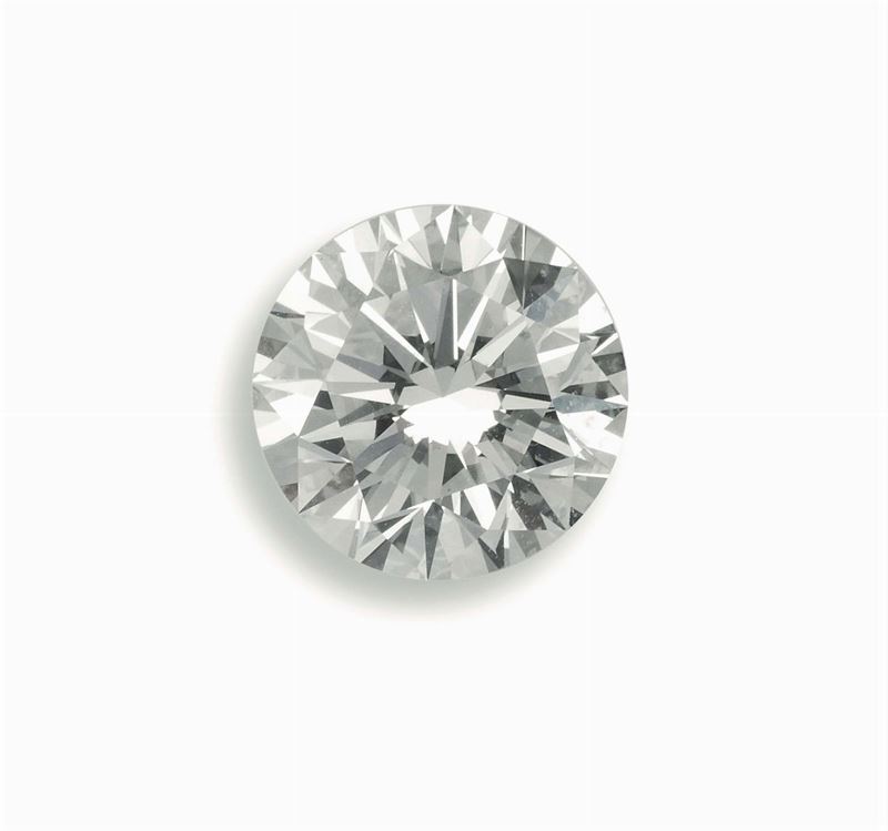Unmounted brilliant-cut diamond weighing 3.99 carats  - Auction Fine Jewels - Cambi Casa d'Aste