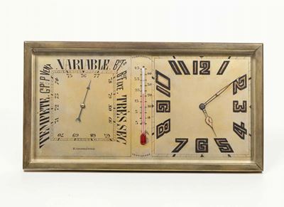 Orologio con Barometro e Termometro
