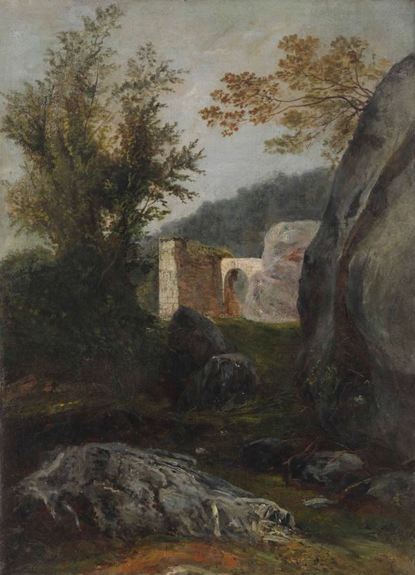 Pittore del XIX secolo Paesaggio