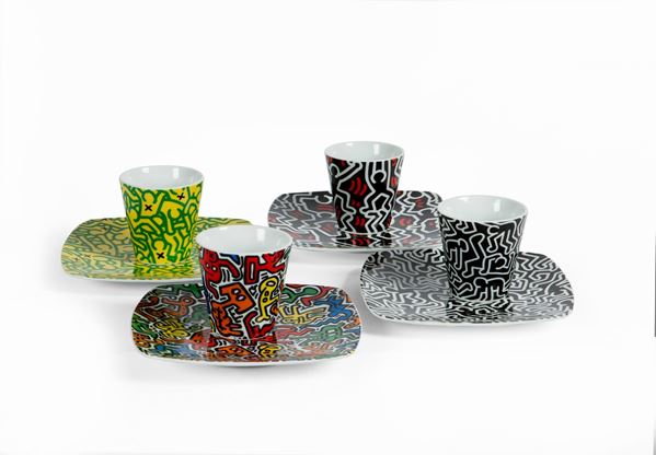 Keith Haring per Porcellane Tognana, 1990 ca