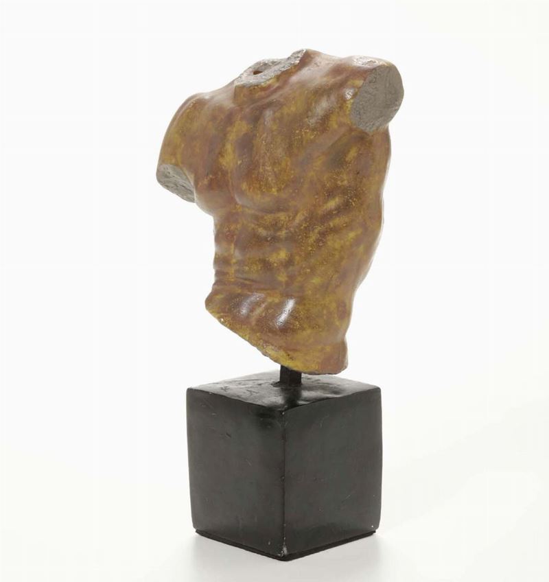 An archaeological-style stone torso, 20th century  - Auction Furnitures, Paintings and Works of Art - Cambi Casa d'Aste