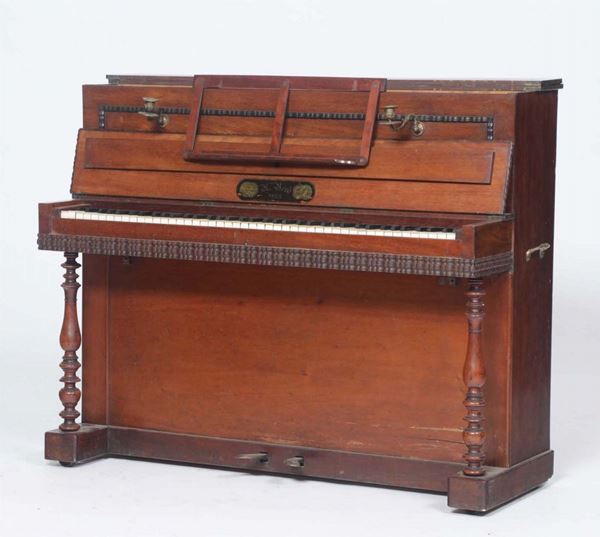 A wooden piano, K. Bord, Paris