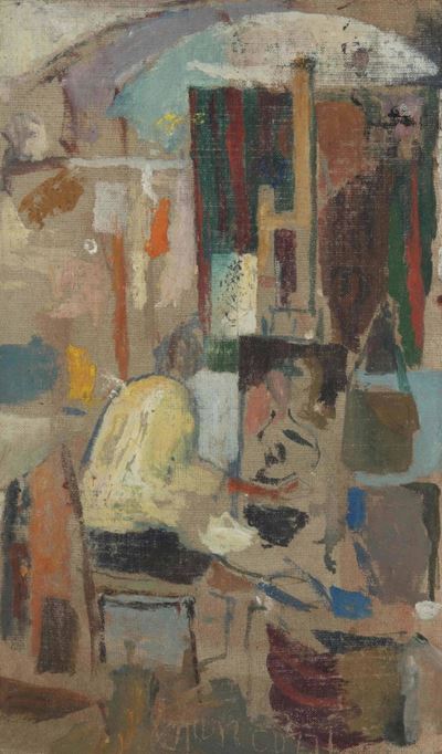 Fulvio Bianconi (1915-1996)nell'atelier