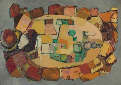 Fulvio Bianconi (1915-1996)piazza Vista Dall'alto