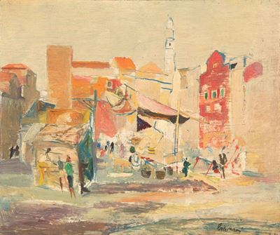 Fulvio Bianconi (1915-1996)venezia, Campo Santa Margherita