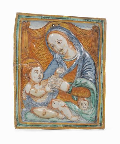 Targa Devozionale Umbria o Lazio, Fine del XVIII Secolo