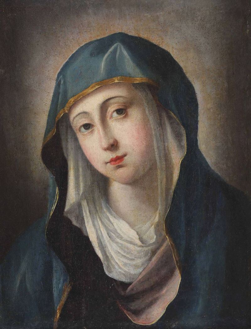 Scuola romana del XVI-XVII secolo Madonna  - Auction Old Masters Paintings - Cambi Casa d'Aste