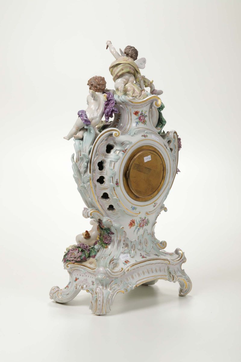 Grande Orologio Fabbrica Indeterminata, Probabilmente Dresda, Fine del XIX Secolo