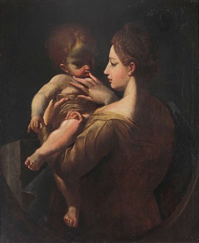 Scuola Emiliana del XVI Secolomadonna con Bambino