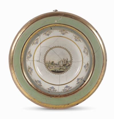 Coppia di Piatti Napoli, Real Fabbrica Ferdinandea, 1790-1800