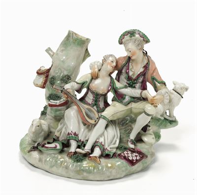Gruppo Germania, Ludwigsburg, 1775 Circa Modello di Joh.chr.haselmeyer, 1766 Circa