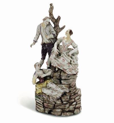 Gruppo con Pastorelli Doccia, Manifattura Ginori, 1770-1780 Circa