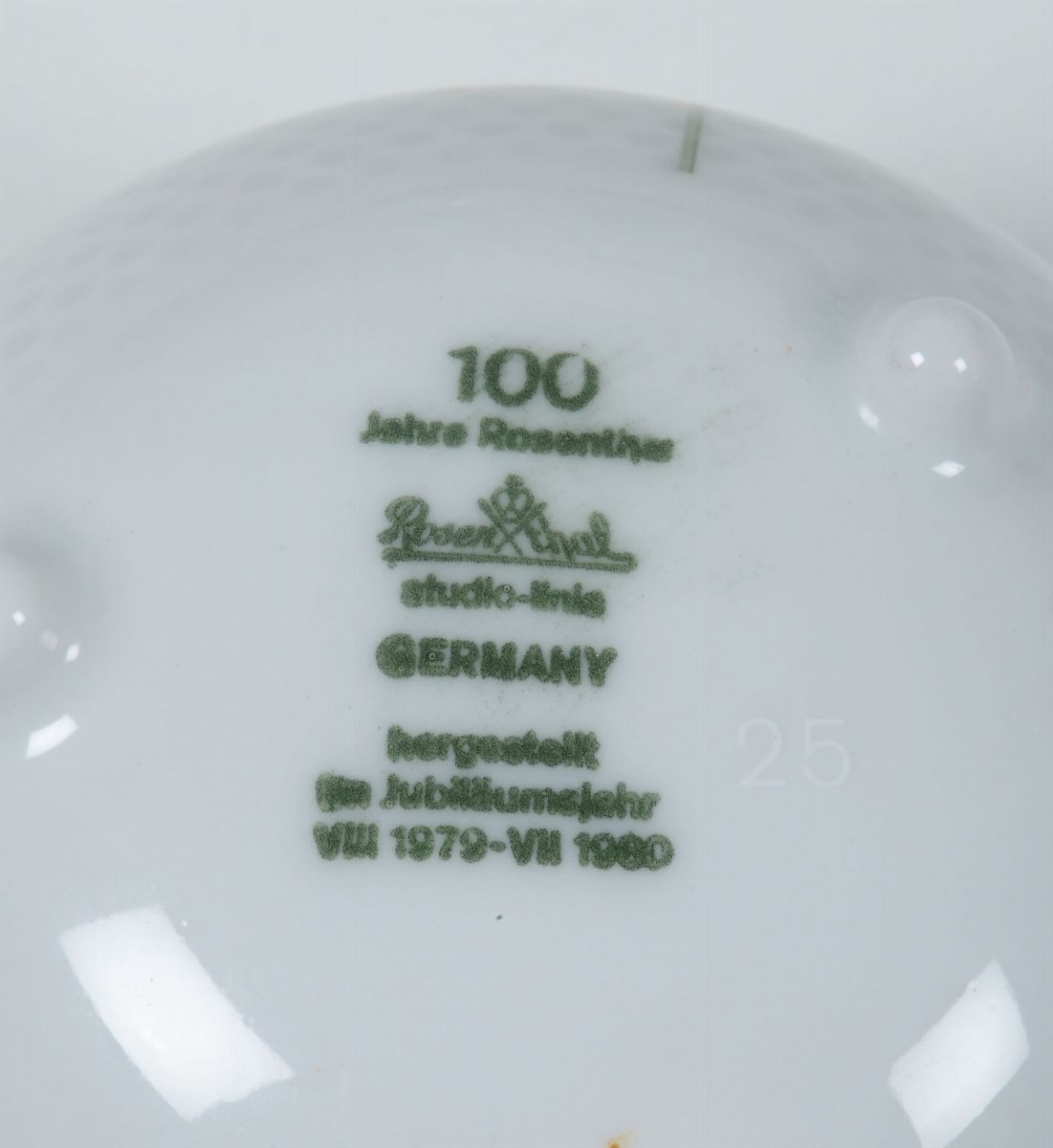 Servizio da Tavola Rosenthal, 1979 Circa Modello e Decorazione di Tapio Wirkkala (1915-1985)