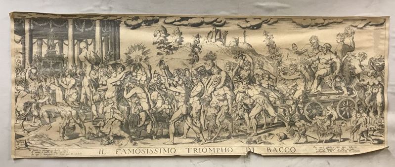 Dopo Raffaello: Il Trionfo di Bacco  - Auction Prints Timed Auction - II - Cambi Casa d'Aste