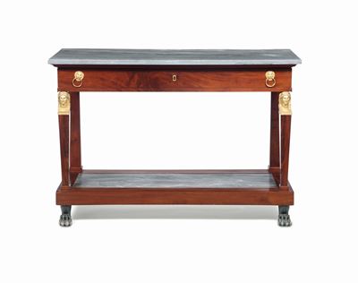 Consolle in Stile Neoclassico Lastronata, XIX-XX Secolo