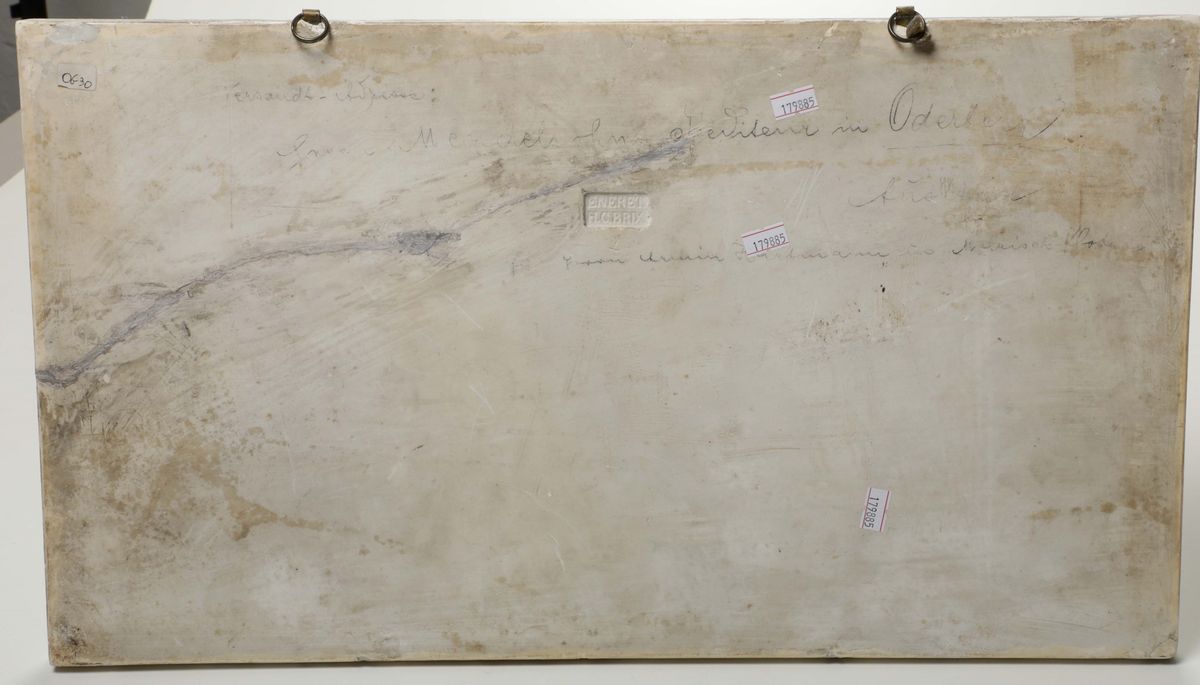 Bassorilievo in Gesso con Scena Classica. Danimarca (?) XIX-XX Secolo