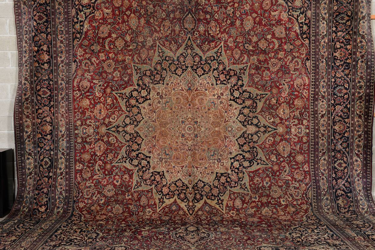 Tappeto Persiano Horasan Fine XIX - Inizio XX Secolo