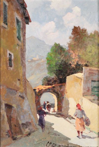 Carlo Domenici (1898-1981)arco di S. Gimignano
