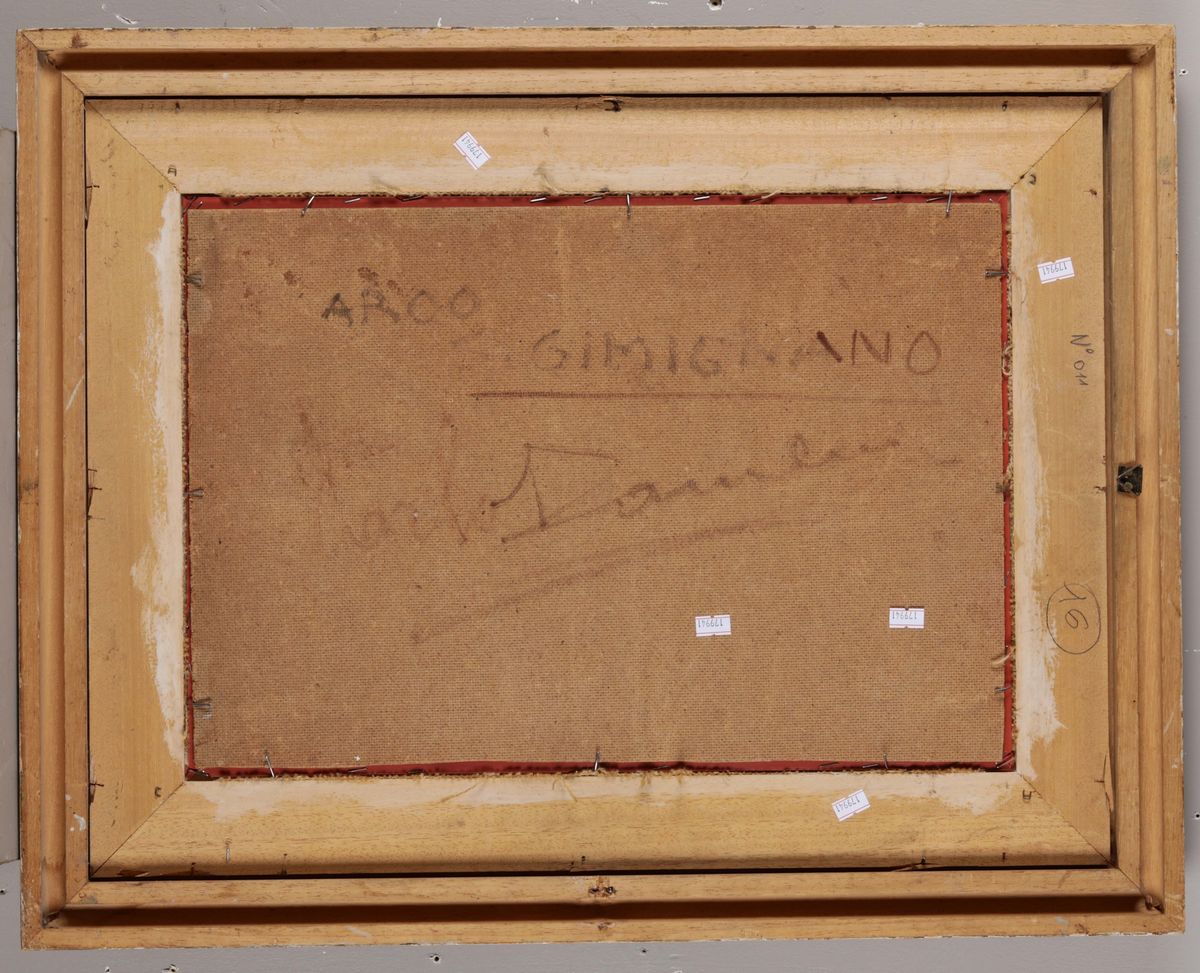 Carlo Domenici (1898-1981)arco di S. Gimignano