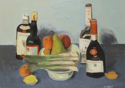 Giovanni March (1894-1974)bottiglie, 1971