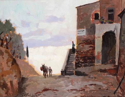 Cafiero Filippelli (1889-1973)fattoria Toscana