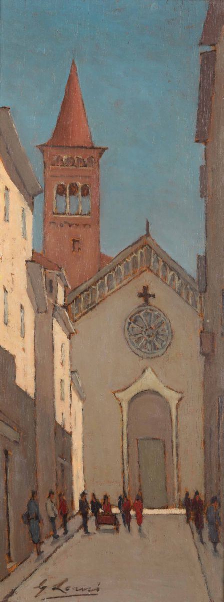 Giovanni Lomi (1889-1969) La chiesa di via XX settembre a Piacenza