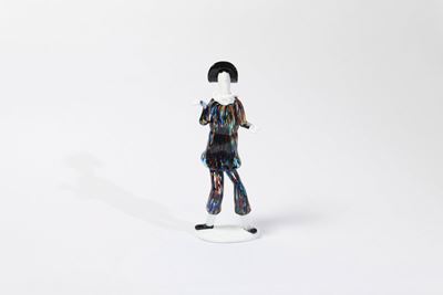 Fulvio Bianconi (1915-1996) Venini, Murano 1953 Cafigurina Serie a Tessere