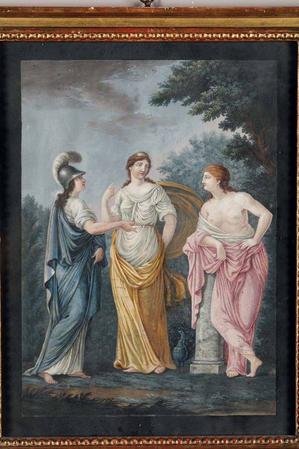 Pittore del XVIII-XIX secolo Scena classica con figure