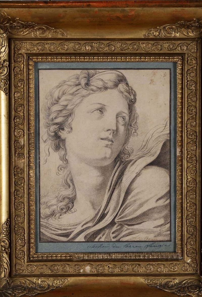 Pittore del XIX secolo Ritratto femminile  - Auction Paintings and Drawings Timed Auction - I - Cambi Casa d'Aste