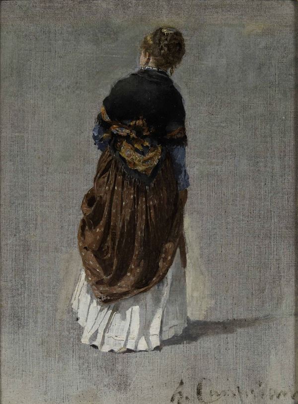 Alceste Campriani (1848-1933) Donna