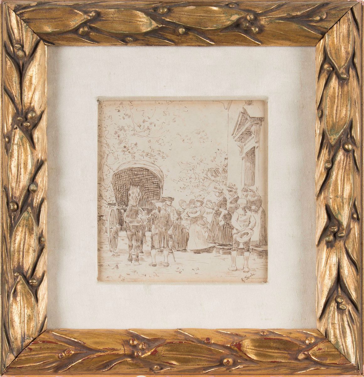 Raffaello Sorbi (1844-1931)il Battesimo
