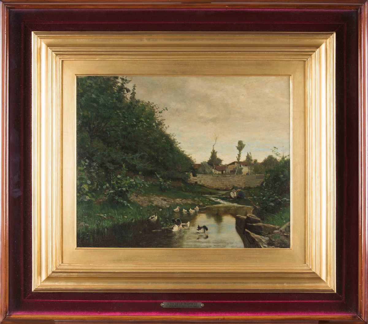 Ernesto Rayper (genova 1840 - Gameragna di Stella 1873)molino a Sesto Calende
