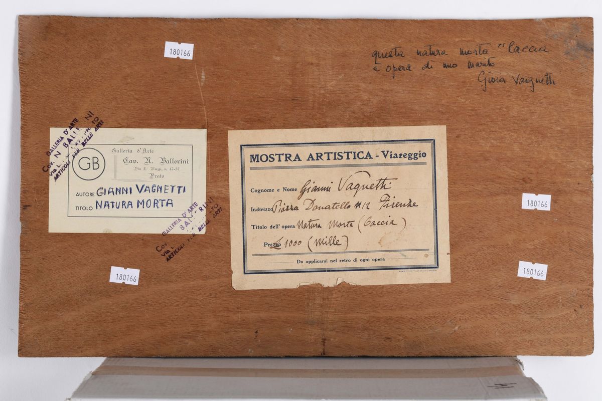 Gianni Vagnetti (1898-1956)natura Morta