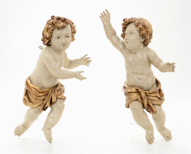 Due putti in stile  - Auction Works of Art Timed Auction - IV - Cambi Casa d'Aste