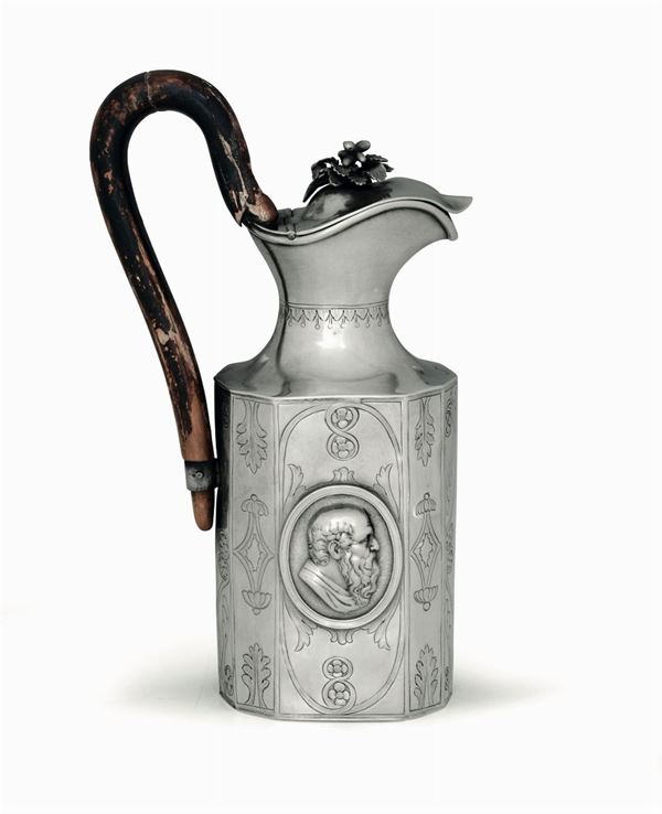 A silver pitcher, Austria, Vienna (?), 1803