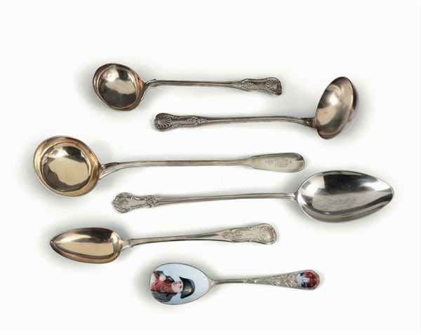 Two ladles and two spoons, 19th-20th century