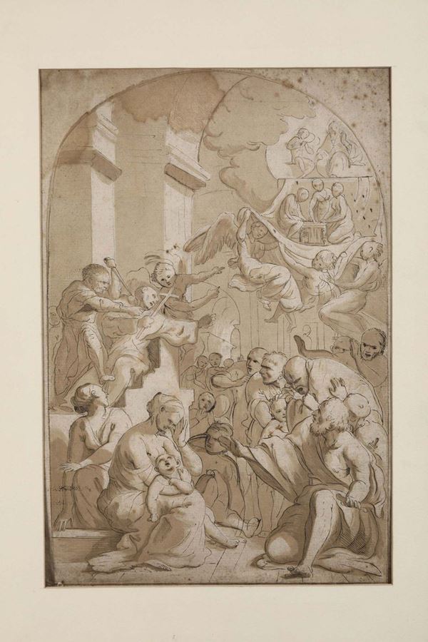 Andrea Sacchi (1599 - 1661) Scena di martirio