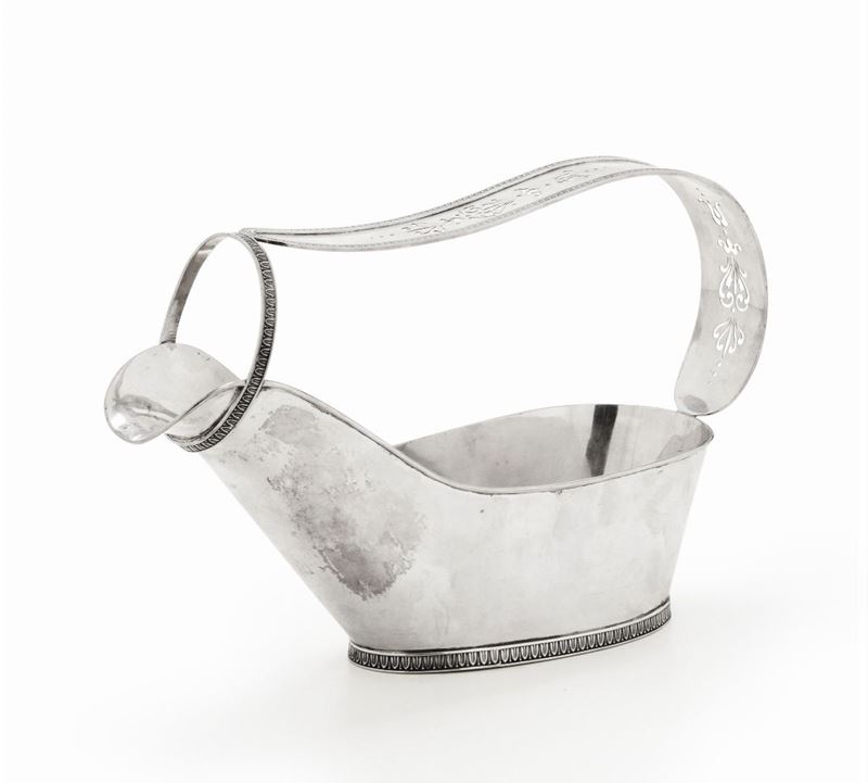 Portachampagne in argento, manifattura italiana del XX secolo  - Asta L'Art de la Table - Cambi Casa d'Aste